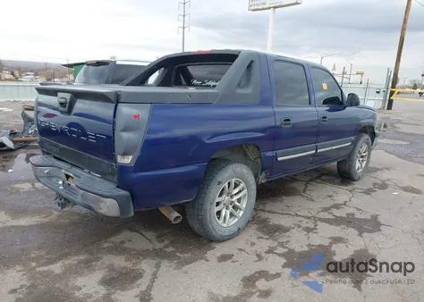 2004 Chevrolet Avalanche 1500 from USA, damaged, VIN 3GNEK12T64G198444